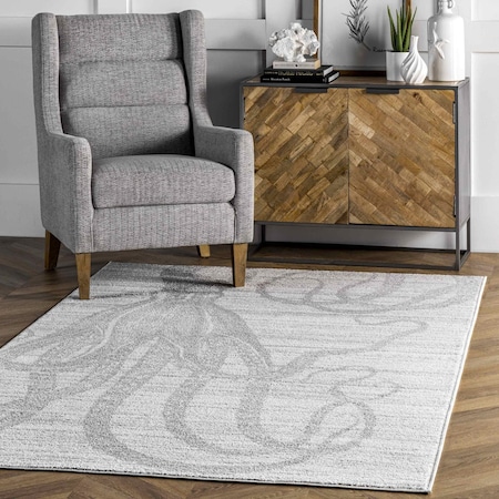 Nuloom Thomas Paul Power loomed Octopus Area Rug 5ft x 8ft BDTP05B-508